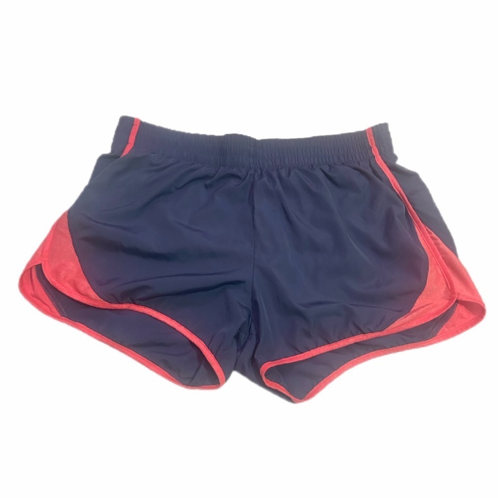 ❤️2/$15 Pink and Navy Grey Women's Athletic gym mini Exercise Shorts